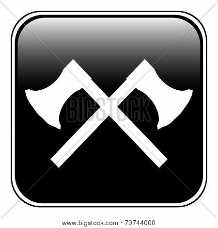 Crossed Axes Button