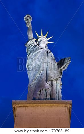 Replica Of The Statue Of Liberty In Paris