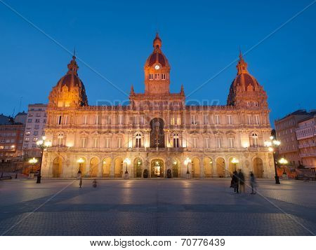 City Council Of La Coruna, Galicia, Spain