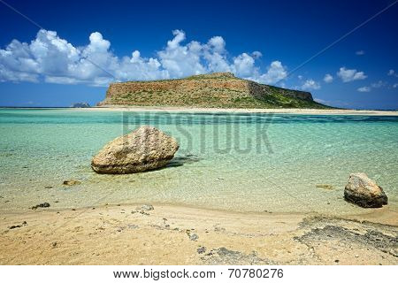 Ballos beach .Crete,Greece