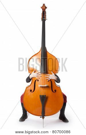 Double Bass With Hands And Feet