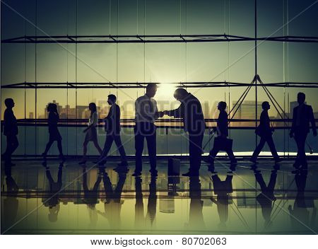 Business People Respect Culture Corpoprate Giving Office Concept