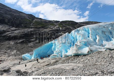 Nigardsbreen is a glacier in Norway.