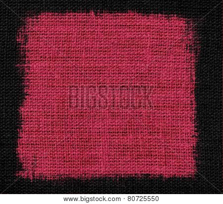 maroon burlap textured background