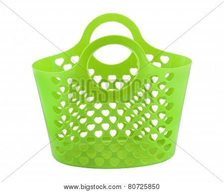 Heart Dot Plastic Handle Isolated
