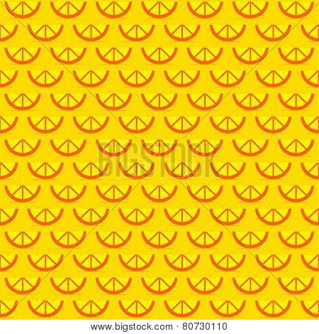 lemon piece seamless pattern design
