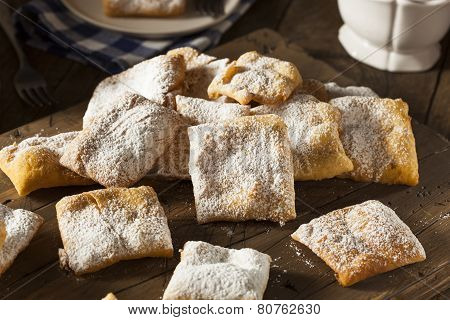Homemade Powder Sugar Beignets