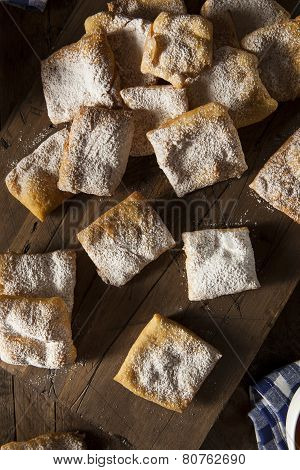 Homemade Powder Sugar Beignets