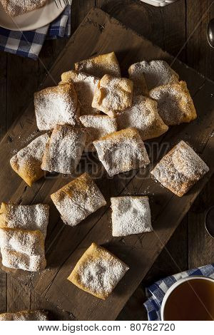 Homemade Powder Sugar Beignets