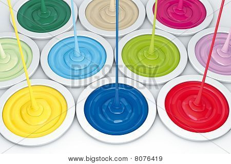 Boya Kovası doldurma