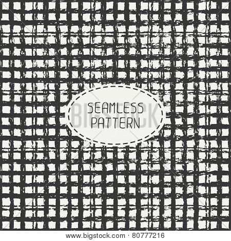 Pencil stripes. Scribble lines seamless patterns. Abstract hand drawn strokes. Vector illustration.