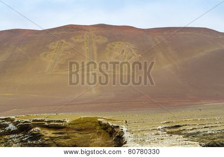 Paracas Candelabra, Peru