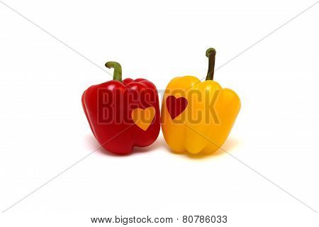 Bell Pepper Valentine