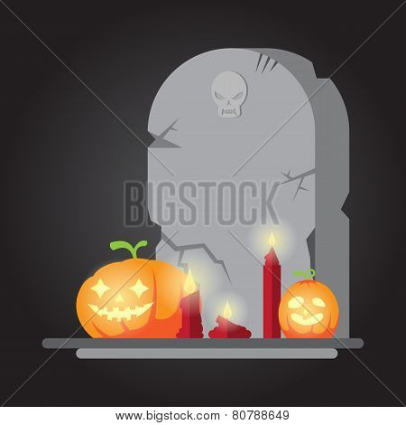The Spooky Old Tombstone Halloween