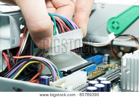 Connection The Jack On Pcb Plate