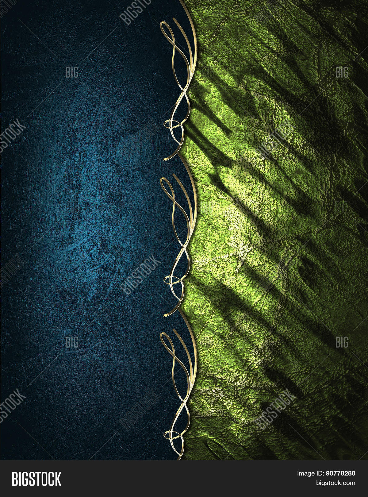 Blue Texture Gold Image & Photo (Free Trial) | Bigstock