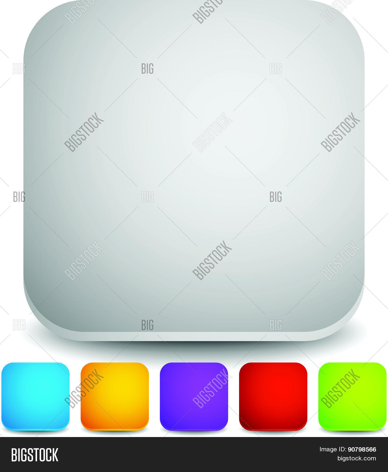 Squares Rounded Vector & Photo (Free Trial) | Bigstock