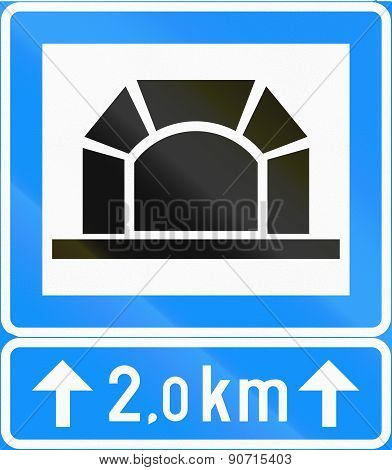 Tunnel Sign In Finland