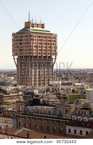 Velasca Tower In Milan