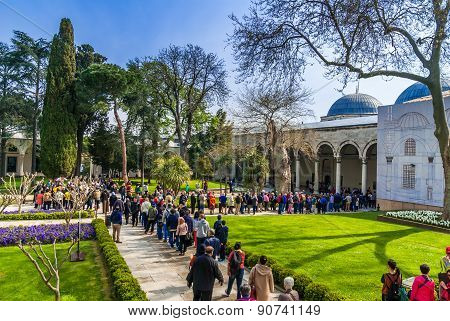 Topkapi Palace In Istanbul, Turkey