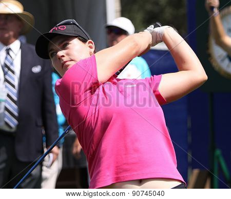 Caroline Masson At The Ana Inspiration Golf Tournament 2015