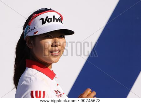 Mi Hyang Lee At The Ana Inspiration Golf Tournament 2015