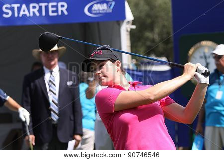 Caroline Masson At The Ana Inspiration Golf Tournament 2015