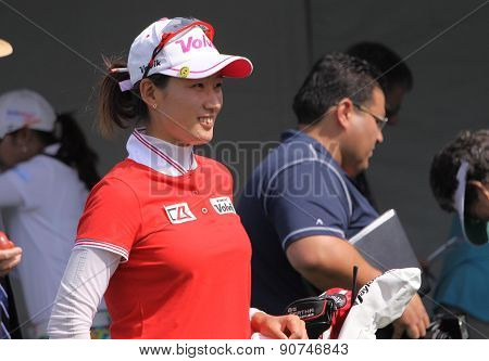 Chella Choi At The Ana Inspiration Golf Tournament 2015