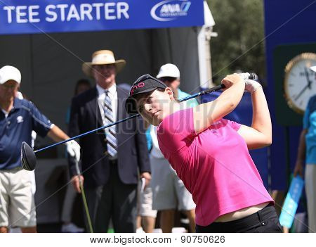 Caroline Masson At The Ana Inspiration Golf Tournament 2015