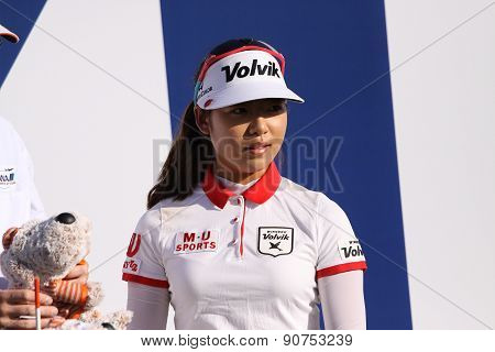 Mi Hyang Lee At The Ana Inspiration Golf Tournament 2015