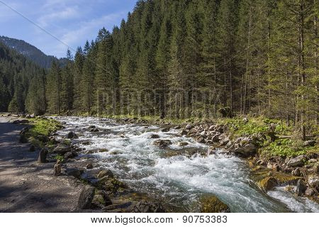 Koscieliska Valley - Tatras Mountains, Polish National Park.