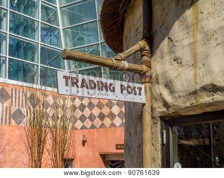 Generic trading post sign