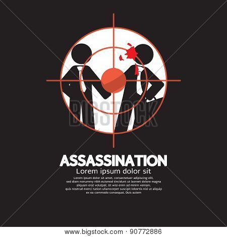 Assassination Looking Through A Sniper View.