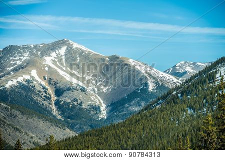 Colorado Rocky Mountains Near Monarch Pass