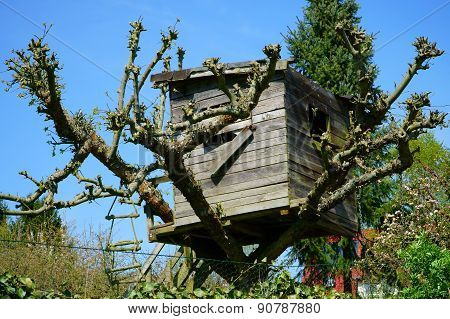 Homemade Treehouse