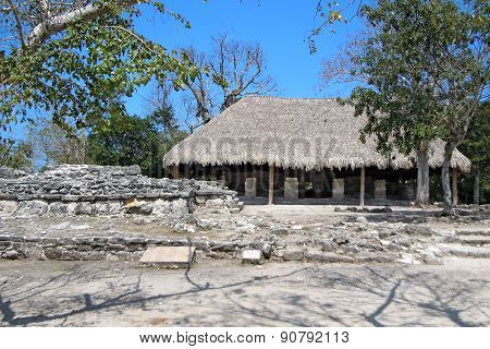 Mayan Ruins Of Cozumel