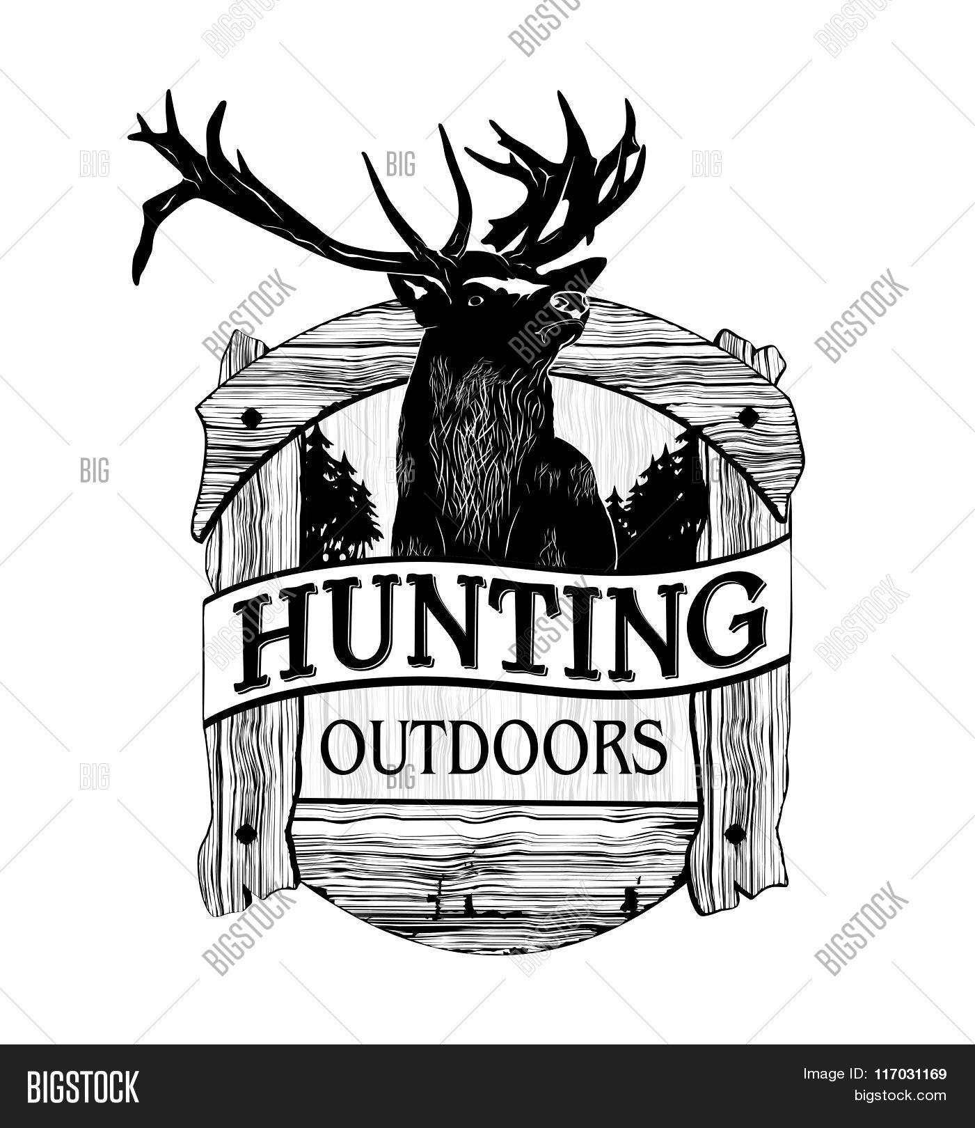 hunting logo vector vector photo free trial bigstock hunting logos free