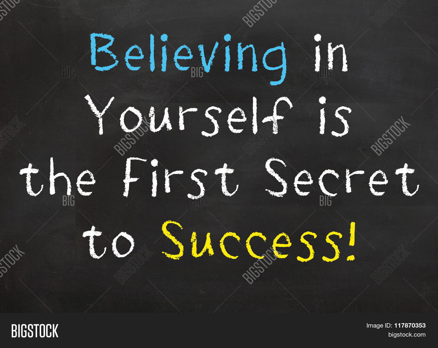Believing Yourself Image Photo Free Trial Bigstock