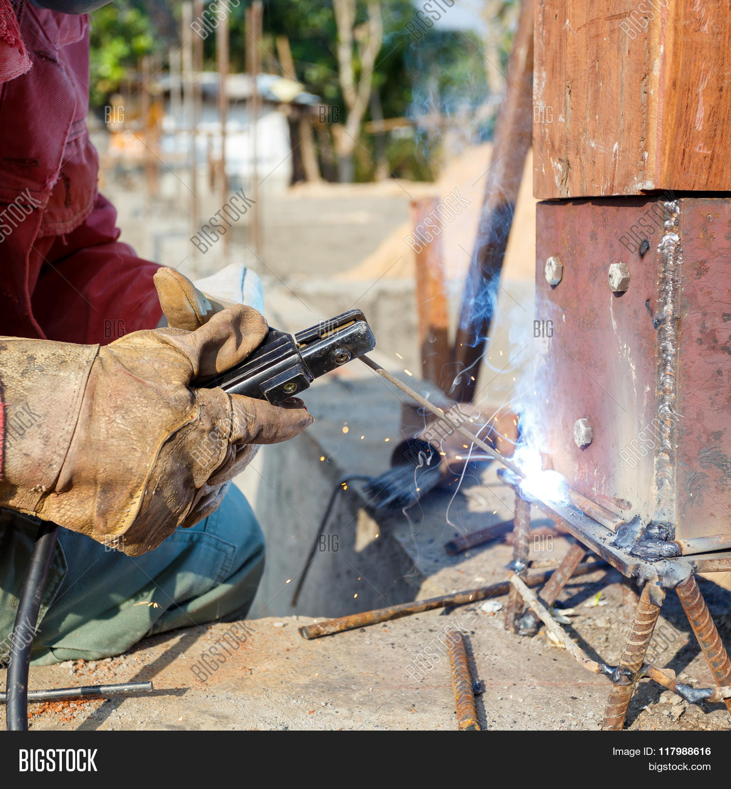 Welding Metal Wood By Image & Photo (Free Trial) Bigstock