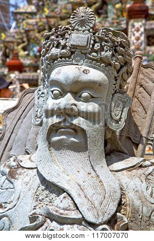 Siddharta   In The Temple Bangkok Asia   Thailand Warrior