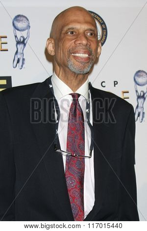LOS ANGELES - FEB 4:  Kareem Abdul-Jabbar at the Non-Televised 47TH NAACP Image Awards at the Pasadena Conference Center on February 4, 2016 in Pasadena, CA