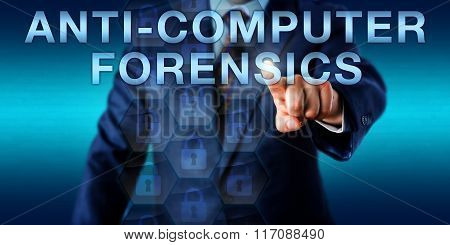 Investigator Pushing Anti-computer Forensics