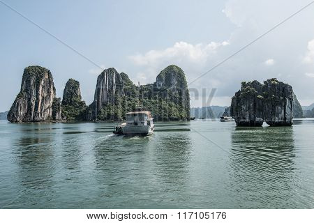 Karst Hillscape in Ha Long