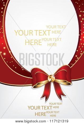 Elegant red celebration background