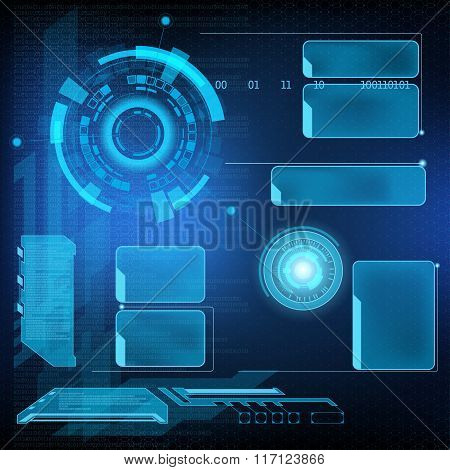Futuristic Interface Hud