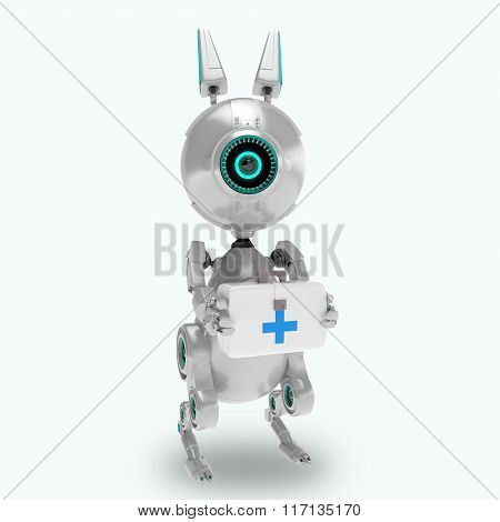 futuristic robot
