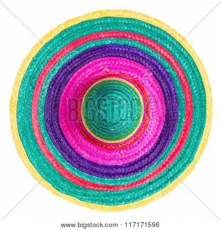 Mexican Straw Sombrero
