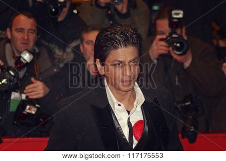 BERLIN - FEBRUARY 12: Actor  Shahrukh Khan attends the 'My Name Is Khan' Premiere during day two of the 60th Berlin Film Festival at the Berlinale Palast on February 12, 2010 in Berlin, Germany