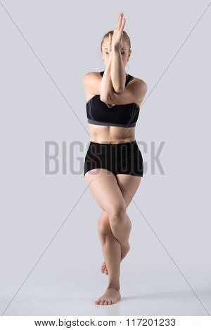 Eagle Pose, Garudasana