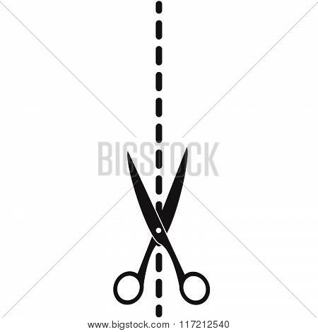 Trimming scissors